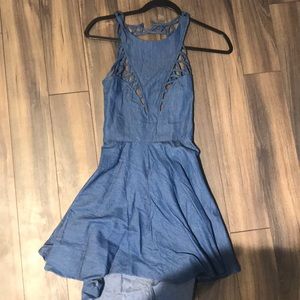 Denim skater dress from LF